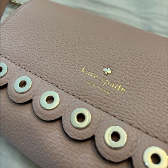 Kate Spade Light Pink Leather Paloma Road Flap Crossbody Bag - Picture 13 of 13